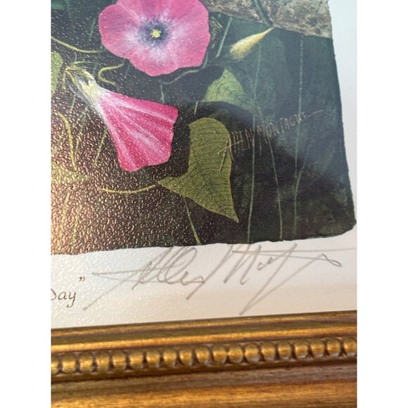 "Mothers Day" Art Print By Billy Montag In Ornate Gold Frame 8"x10" Michaels Bac - Picture 13 of 13